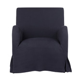 The Home Collective Carel Upholstered Slipcover Armchair