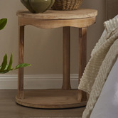 The Home Collective Mayra Fir Wood Side Table