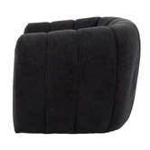 The Home Collective Voros Upholstered Swivel Armchair