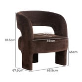 The Home Collective Eugenie Velvet Armchair