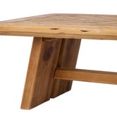 The Home Collective Elroi Rectangular Recycled Wood Coffee Table