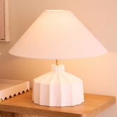 The Home Collective Claiborne Resin &amp; Linen Table Lamp