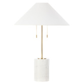 The Home Collective Carlyle Marble Table Lamp