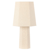 The Home Collective Dwight Iron &amp; Linen Table Lamp