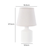 The Home Collective Brewster Ceramic &amp; Linen Table Lamps