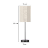 The Home Collective Calhoun Iron Table Lamp