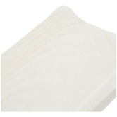 The Home Collective White Titania Paulownia Wood Decorative Tray