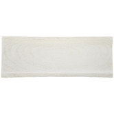 The Home Collective White Titania Paulownia Wood Decorative Tray