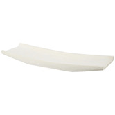 The Home Collective White Titania Paulownia Wood Decorative Tray