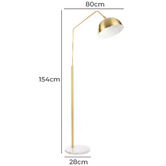 The Home Collective 154cm Humphry Floor Lamp