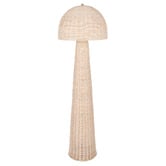 The Home Collective 155cm Fitch Rattan Floor Lamp