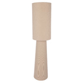 The Home Collective Castine Boucle Floor Lamp with Floor Switch