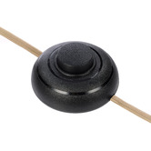 The Home Collective Castine Boucle Floor Lamp with Floor Switch