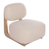 The Home Collective Yannis Boucle Accent Chair