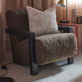 The Home Collective Tyrian Teddy Armchair