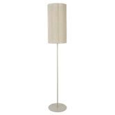 The Home Collective Bessemer Iron &amp; Linen Floor Lamp