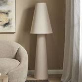 The Home Collective Nuovo Linen Floor Lamp