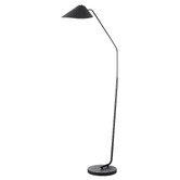 The Home Collective Trenton Black Iron Floor Lamp