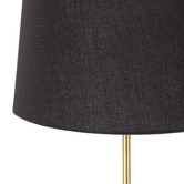 The Home Collective Malcolm Marble &amp; Linen Table Lamp