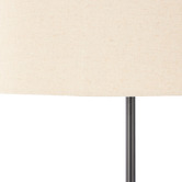 The Home Collective Virginia Resin &amp; Linen Floor Lamp