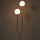 The Home Collective Braus Terrazzo &amp; Glass Floor Lamp