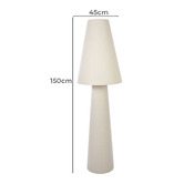The Home Collective Nuovo Linen Floor Lamp