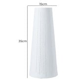 The Home Collective Torrance White Porcelain Table Lamp