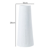 The Home Collective Torrance White Porcelain Table Lamp