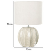 The Home Collective Eileen Ceramic Table Lamp