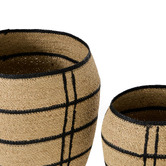 The Home Collective 2 Piece Meridian Seagrass Basket Set