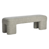 The Home Collective Alto Boucle Ottoman Bench