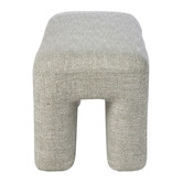 The Home Collective Alto Boucle Ottoman Bench