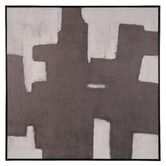 The Home Collective Shadowplay Framed Canvas Wall Art