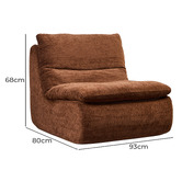 The Home Collective Cordova Velvet Accent Chair