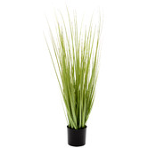 Brunnings 90cm Potted Faux Reed Grass