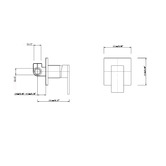 Expert Homewares Square Chrome Shower Bathroom Basics Package