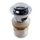 Expert Homewares 32mm Solid Brass Basin Pop-Up Waste with Overflow