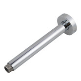 Expert Homewares Euro 200mm Chrome Round Stainless Steel Shower Arm