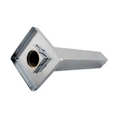Expert Homewares Nero 600mm Square Ceiling Shower Arm