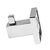 Expert Homewares Nero Chrome Stainless Steel Robe Hook