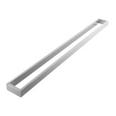 Expert Homewares Omar Stainless Steel Single Bar Towel Rail