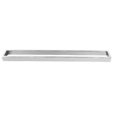 Expert Homewares Omar Stainless Steel Single Bar Towel Rail