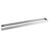 Expert Homewares Omar Stainless Steel Single Bar Towel Rail