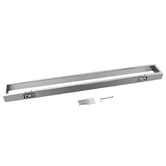 Expert Homewares Omar Stainless Steel Single Bar Towel Rail