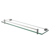 Expert Homewares Ottimo Chrome Glass Shower Shelf