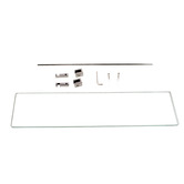 Expert Homewares Ottimo Chrome Glass Shower Shelf