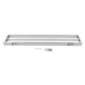 Expert Homewares Omar Stainless Steel Double Towel Rail