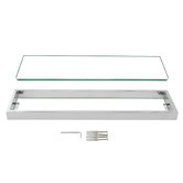 Expert Homewares Omar 600mm Glass Shower Shelf