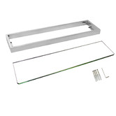 Expert Homewares Omar 600mm Glass Shower Shelf