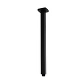 Expert Homewares Nero 400mm Square Ceiling Shower Arm